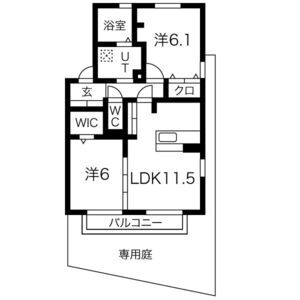 オーキッドの間取り図
