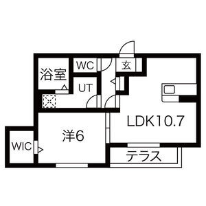 アグレアブルの間取り図