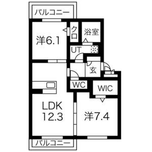 コンフォールZEN (S棟) Sの間取り図