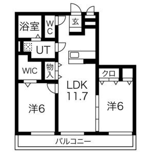 ラ・パール・デューの間取り図