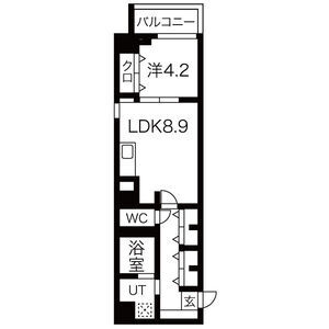 ブランドール北山の間取り図