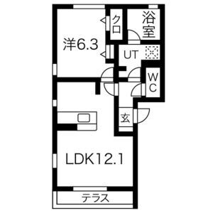 ル・アミの間取り図