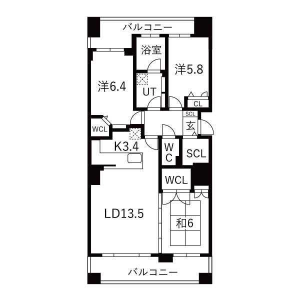 グランファーレ札幌菊水グランシェール 画像17