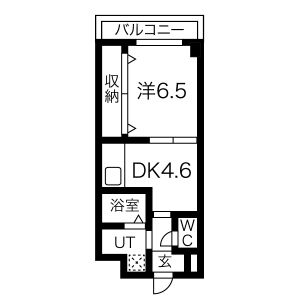 ヒルズ南吹田の間取り図