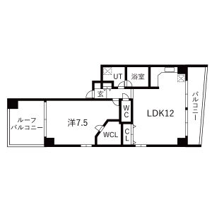 ロケットマンションの間取り図