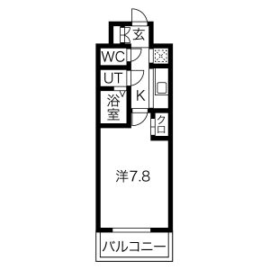 THE RESIDENCE Hの間取り図