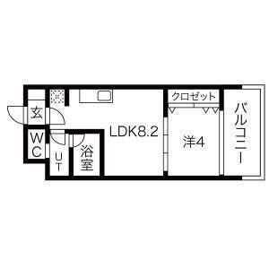 ブエナビスタの間取り図
