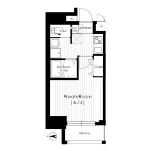 SK南森町の間取り図