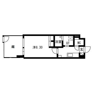 プラネシア京阪出町柳の間取り図