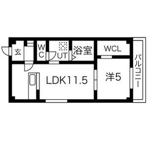 Apartment Olivierの間取り図