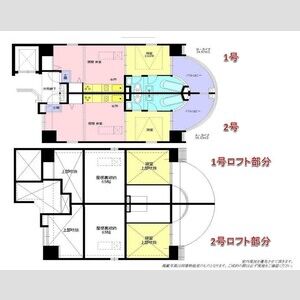ZEUS難波crystalの間取り図