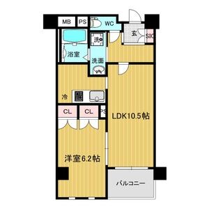リアライズ 呉服町の間取り図