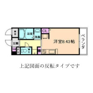 セレブコート新北野の間取り図