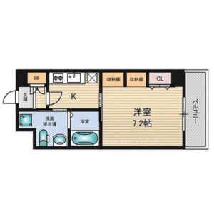 セントアミー東三国の間取り図