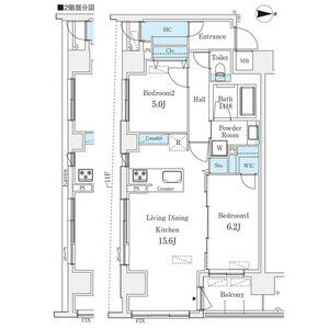 STANDZ河原町五条の間取り図