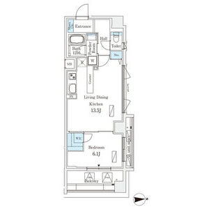 STANDZ西院の間取り図