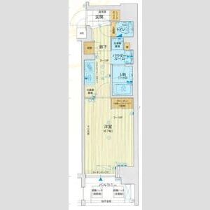 アスヴェル東本町IIの間取り図