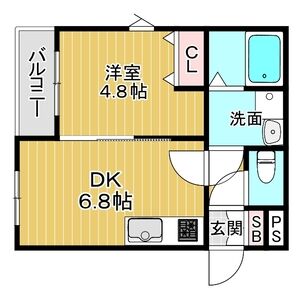 La-Crea塚口本町の間取り図