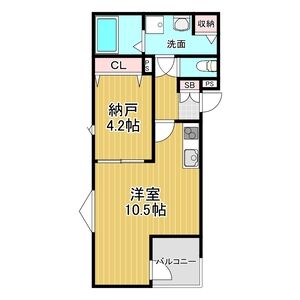 アールグレイコート庄内の間取り図