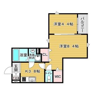 AO開明の間取り図