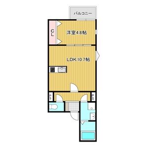 kit祝町の間取り図