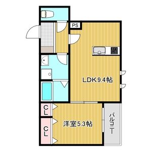 (仮称)La-Crea井口堂の間取り図