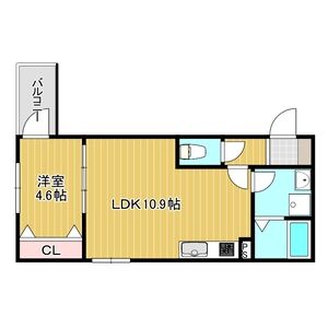 (仮称)La-Crea井口堂の間取り図