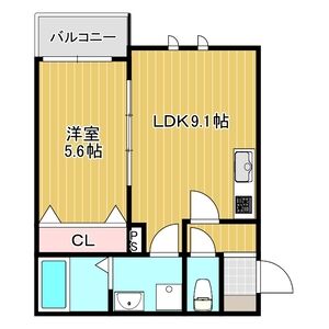(仮称)La-Crea井口堂の間取り図