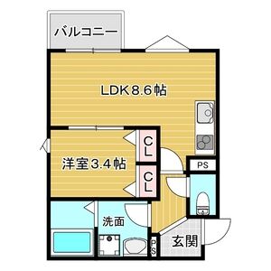 (仮称)La-Crea池田リーフィアの間取り図