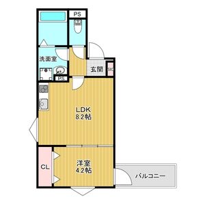 (仮称)La-Crea守口セレーナの間取り図