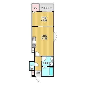 (仮称)La-Crea吹田シルフィアの間取り図