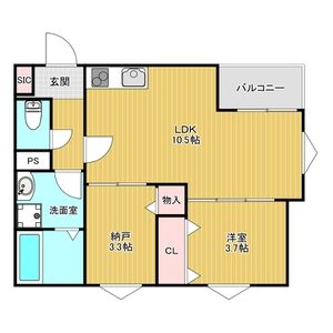 GRAN SUITAの間取り図