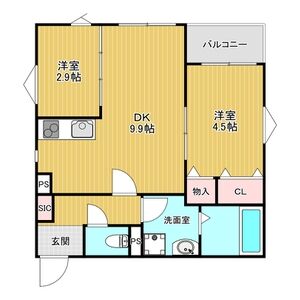 GRAN SUITAの間取り図