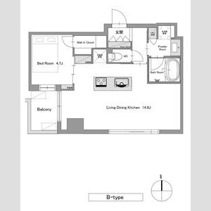 GRAN LUXE御所南の間取り図