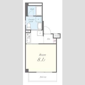 ヒューマン・レア京橋の間取り図