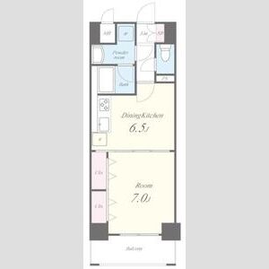 プラシード新町の間取り図