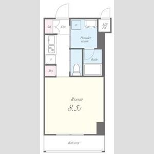 城北テラスの間取り図