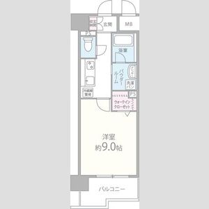 グランドゥール敷津の間取り図