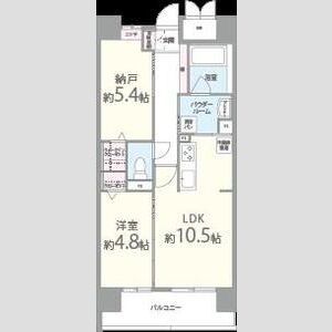 Le・Sel上町台の間取り図