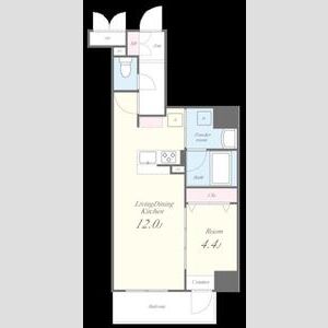 ラフィット松屋町の間取り図