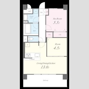 アトリエール堺寺地町の間取り図