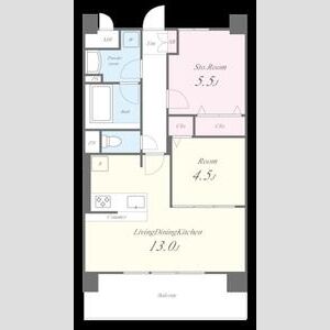アトリエール堺寺地町の間取り図