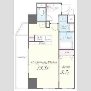 MBC RESIDENCEの間取り図