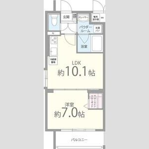 ラ フィーヌ フジの間取り図