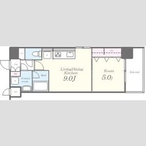 エスポアール福島の間取り図
