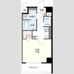 AZURE京口の間取り図