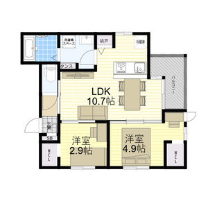 ブリアン西宮の間取り図