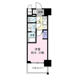 エスリード新大阪ザ・プレミアEASTの間取り図