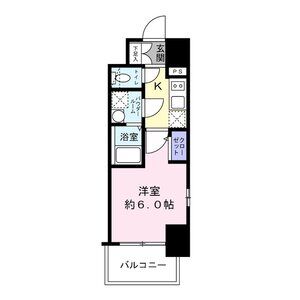 エスリード新大阪ザ・プレミアWESTの間取り図