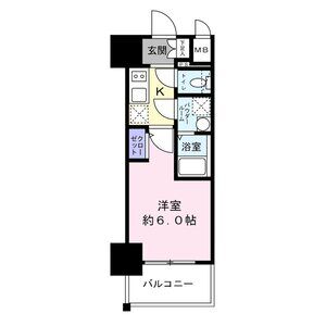 エスリード新大阪ザ・プレミアWESTの間取り図